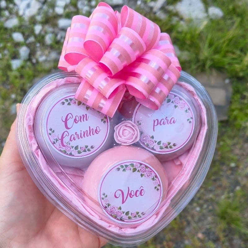 Kit Lembrancinha Natura Tododia com 3 Sabonetes – Mimo Pronto para Presentear