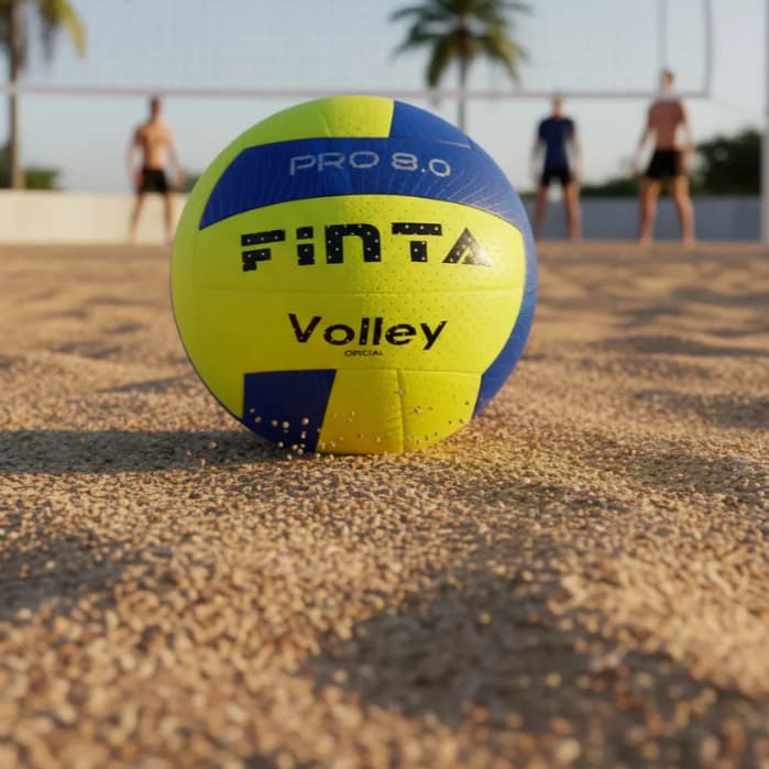 Bola De Vôlei Finta Pro 8.0 Amarela Neon