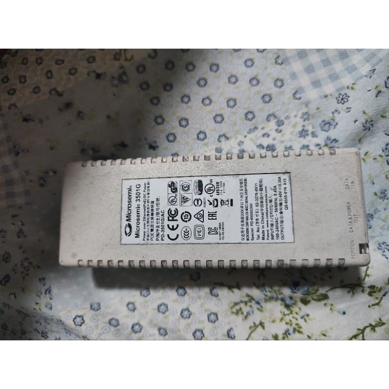 Injetor Poe Microsemi 3501G