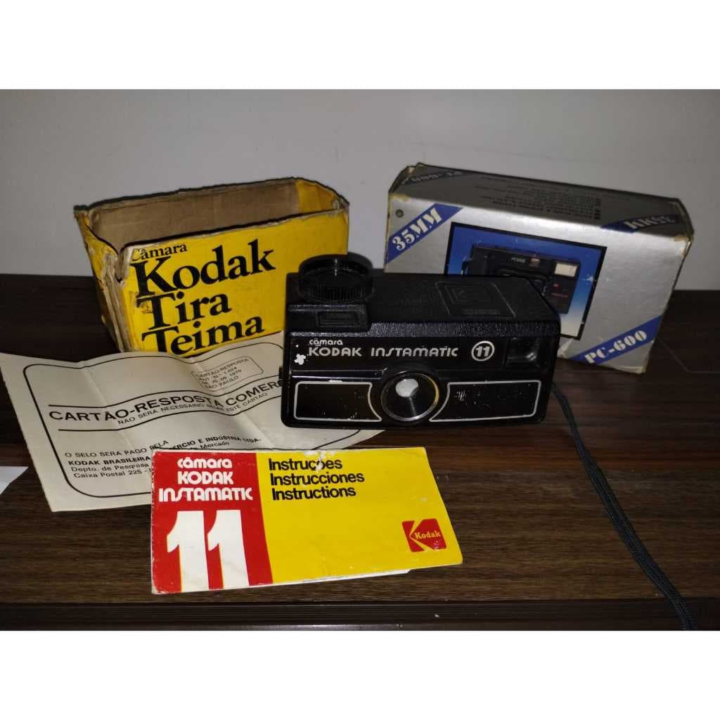 📸✨ Câmera Kodak Instamatic 11 – Kit Completo Vintage ✨📸