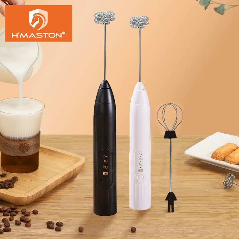 Electro Nest Misturador Bebidas Ovos Mini Mixer Fuê Portátil Elétrico Recarregável FR02