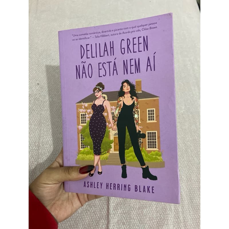 Livro Delilah Green não esta nem ai