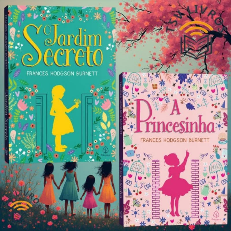 Kit O jardim secreto + A Princesinha - Frances Hodgson 2 Livros