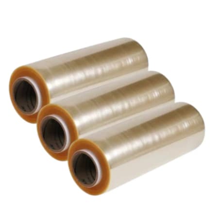 Kit 3 Rolo Bobina Plastico De Filme Pvc 28cm X 100 Metros