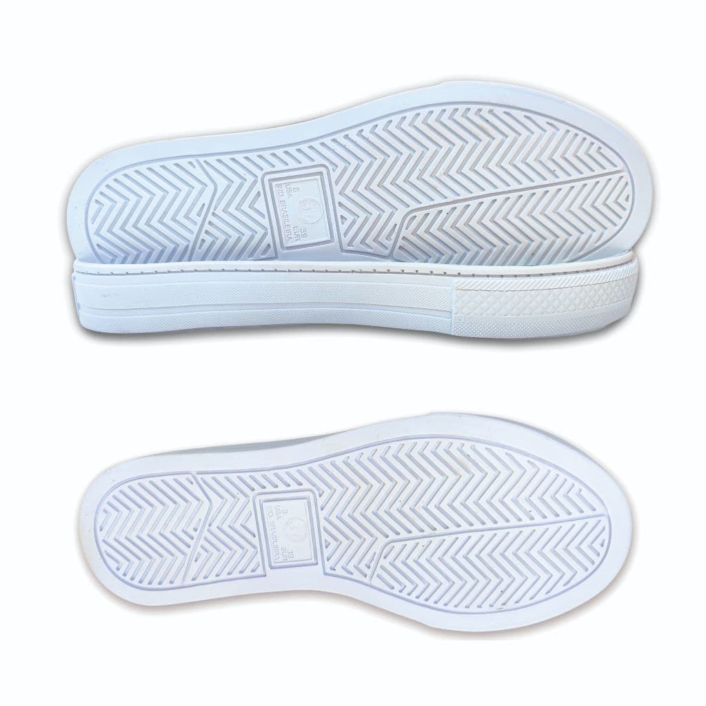 SOLADO ADULTO + PALMILHA REFORÇADA (Já Furado)- PAR