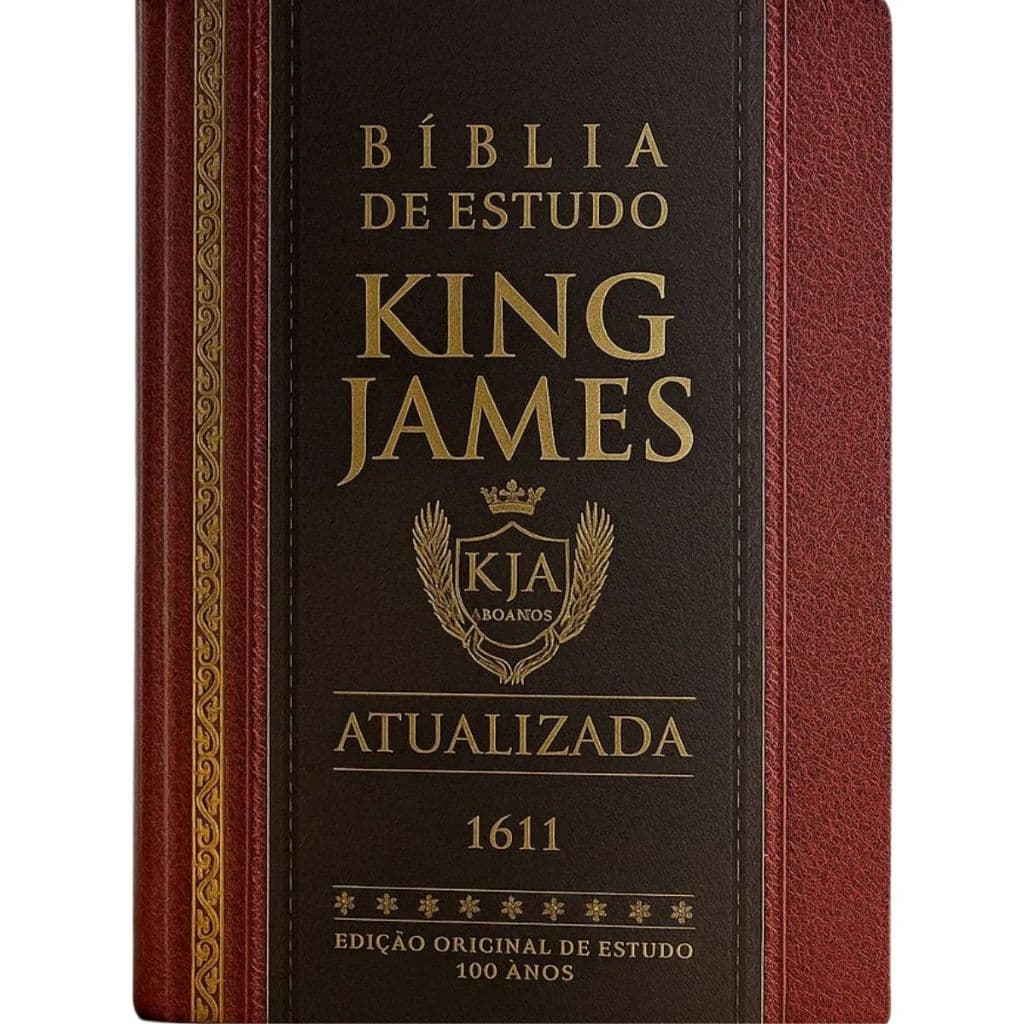 Bíblia de Estudo King James Atualizada | Hipergigante | Full Collor | Capa Dura