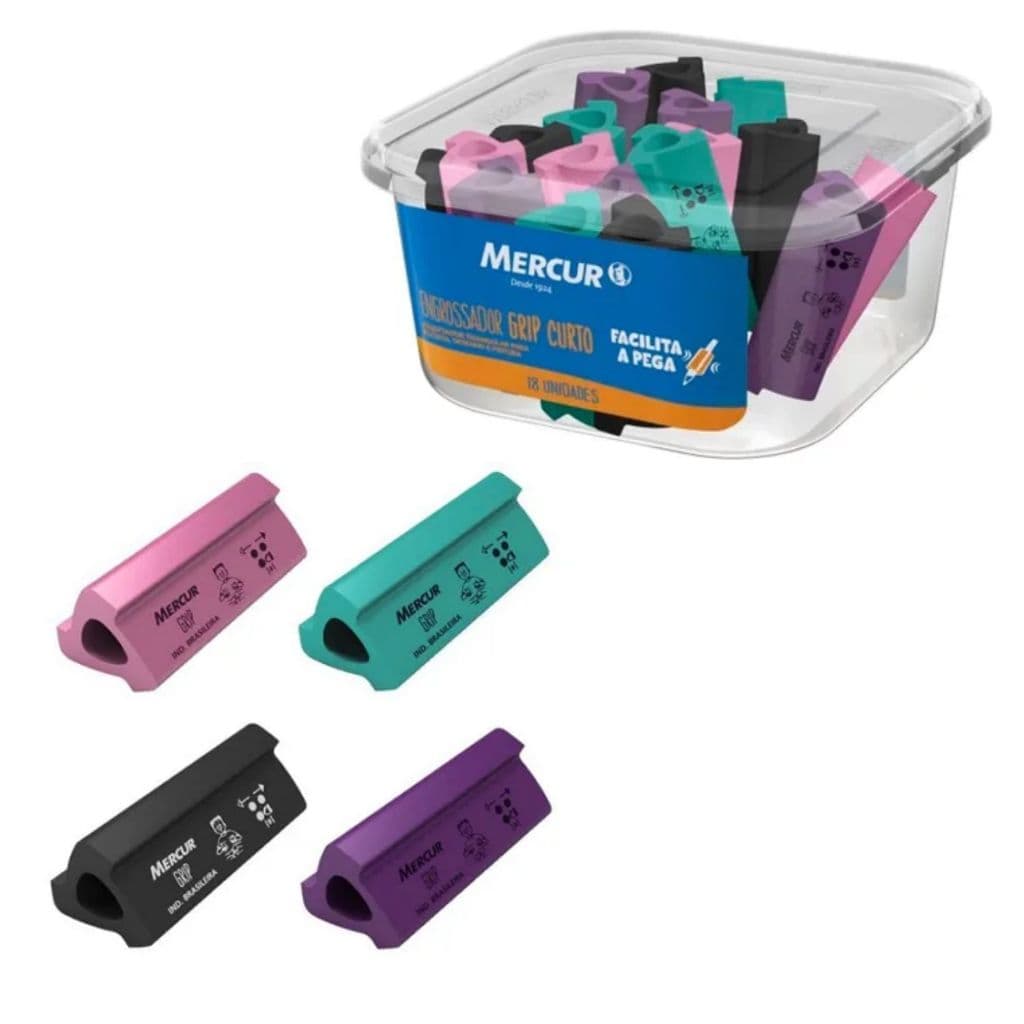 ENGROSSADOR DE LÁPIS GRIP MERCUR KIT 04 UND