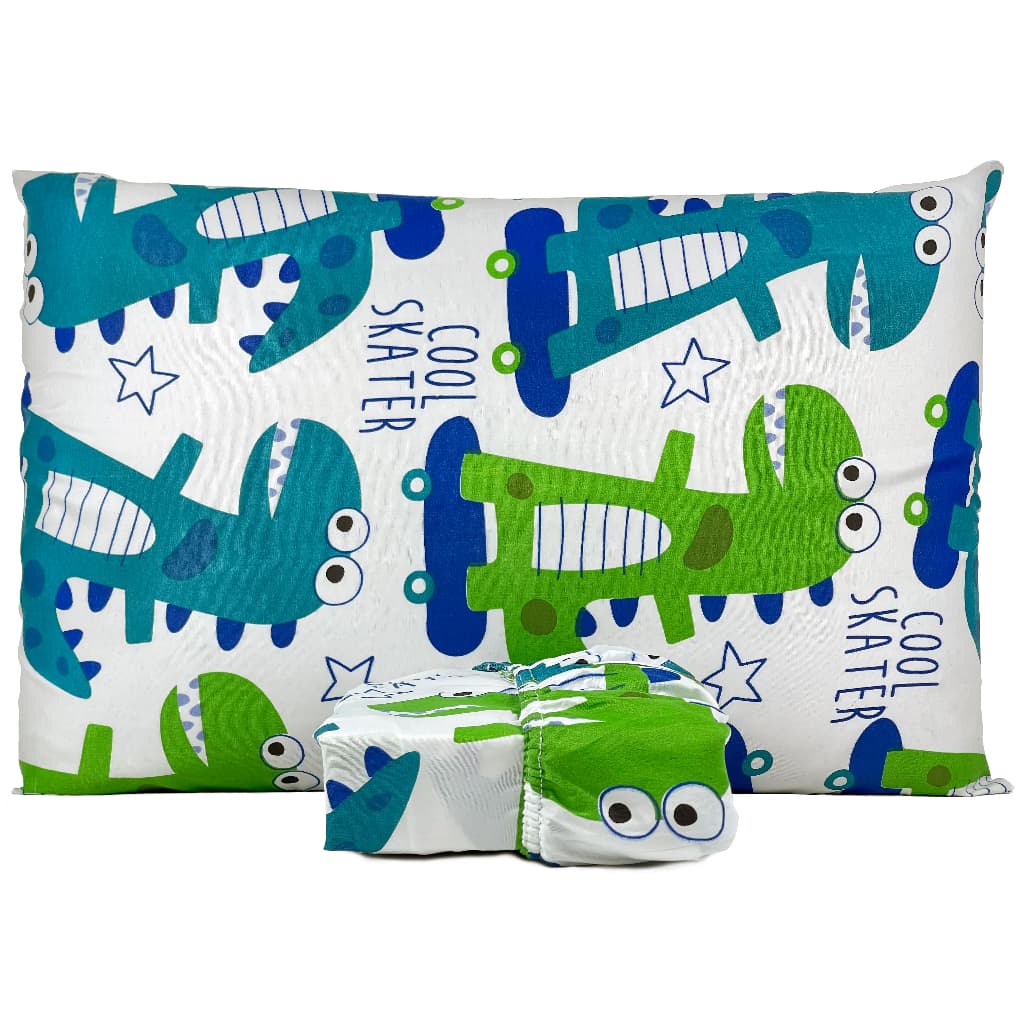 Jogo de Lençol Infantil Solteiro 2 Peças Com Elástico Estampas Feminino e Masculino