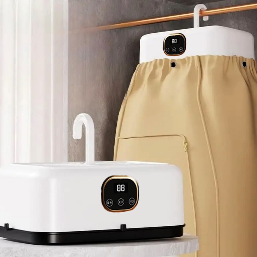 Mini Secadora Elétrica Com Cortina Secagem 110V / 220V Secador de Roupas Portátil 600W