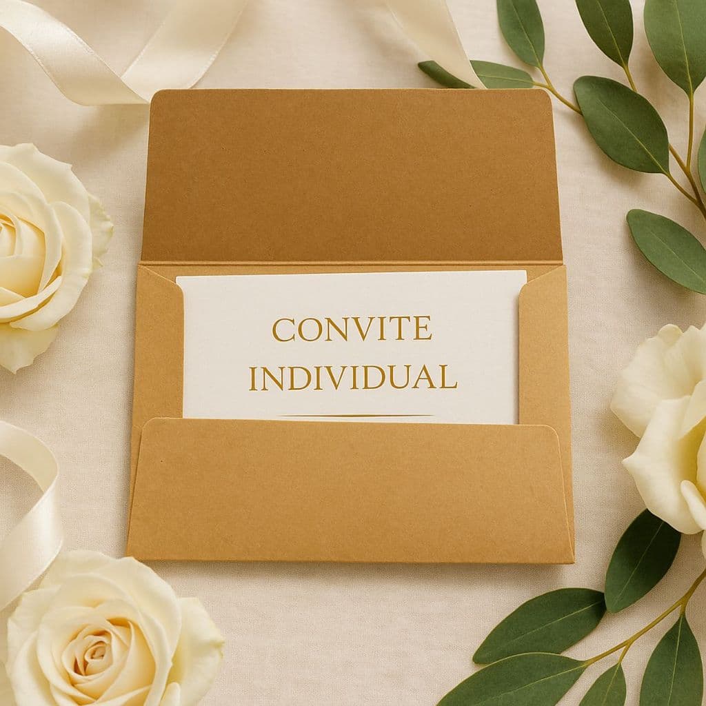 50 envelopes para convites de casamento, cartas, cartões pequenos - Modelo ABA RETA kraft ou Branco