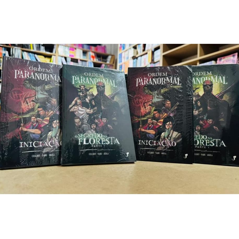 KIT Ordem Paranormal (Econômico) Vol. 1 ― Iniciação e o  Vol. 2 ― Segredo na Floresta, Parte 1