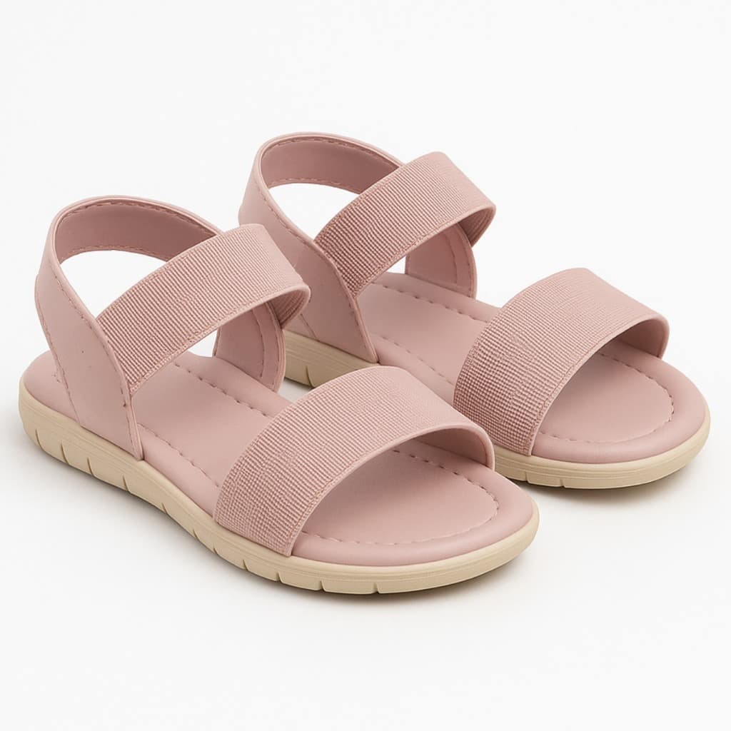 Sandalia Infantil Menina Calce Facil Sem Fivela Papete Dia dia Leve Confortavel