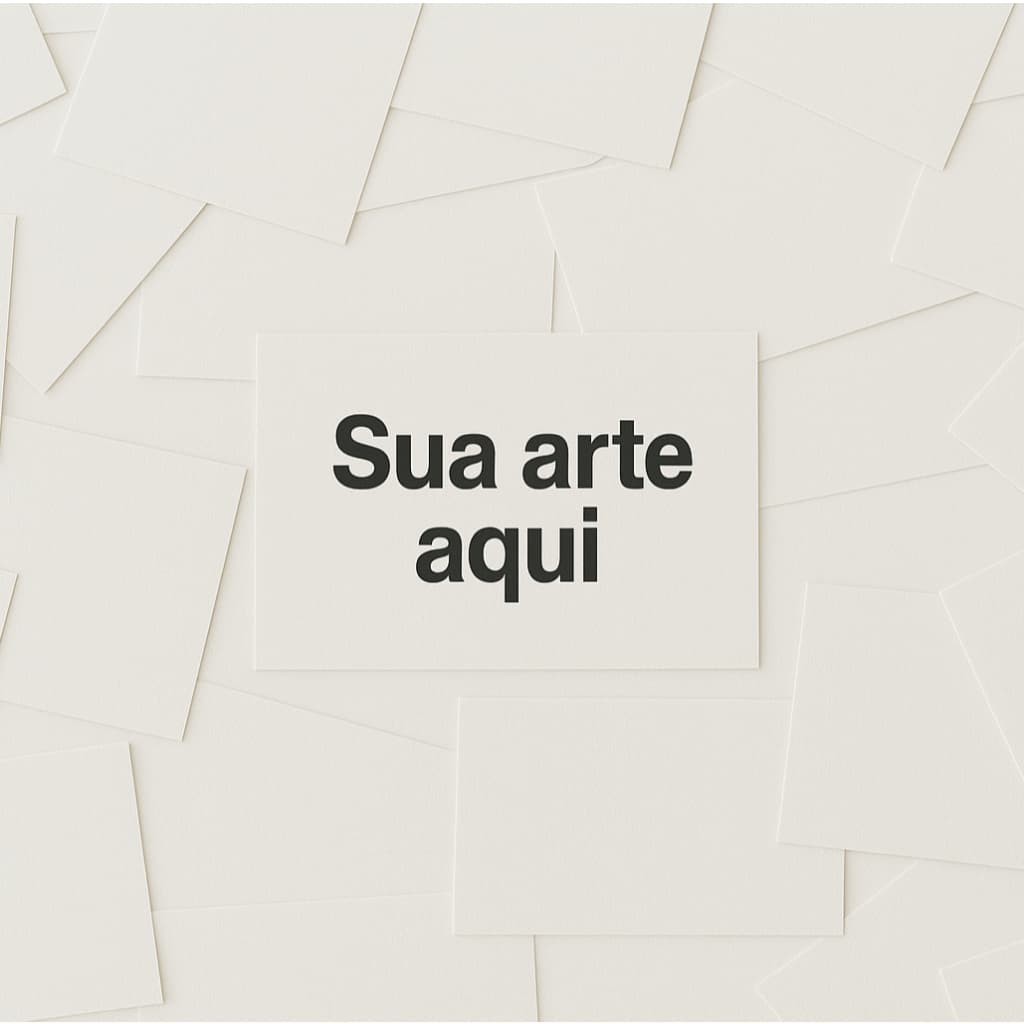 CARTÃO DE VISITA PERSONALIZADO -9x5 cm- Glossy 230 g -Apenas Frente/Frente e Verso- Laminação Frente