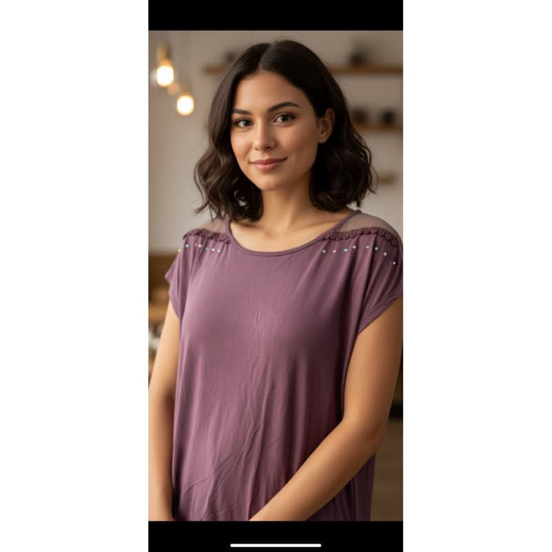 Blusa de Viscolycra Feminina Tamanho G