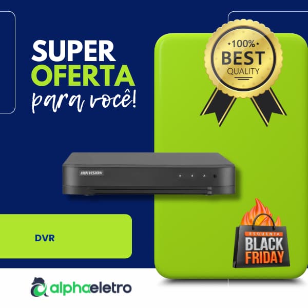 DVR Hikvision DS-7216HGHI-M1/T 16 Canais 1080p H.265 CFTV