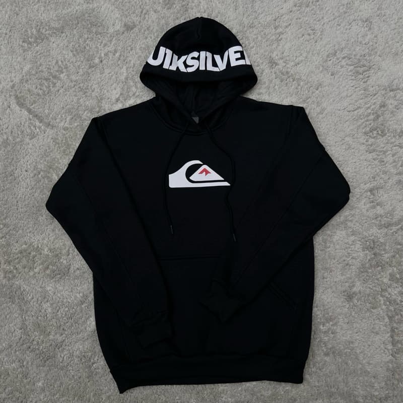 Moletom Canguru  3 Cabos Estampado Cpz Inverno Surf Preto Q1