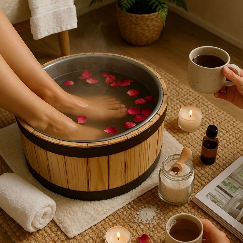 Tina Escalda Pés Bacia para Pedicure Balde Newborn Ofurô Cuidados Saúde dos Pés