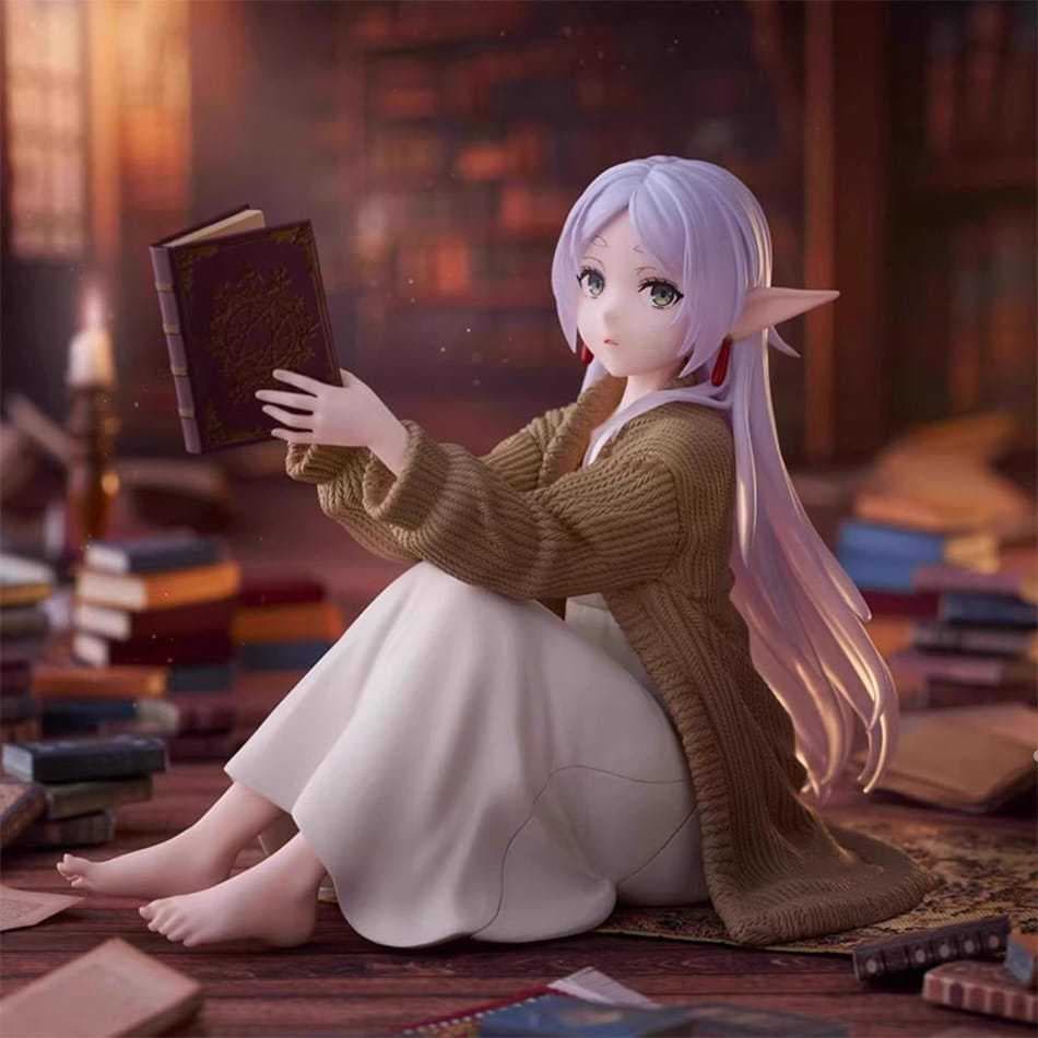 Action Figure Frieren e a Jornada Para o Além Frieren Boneco Colecionável PVC 12cm Anime