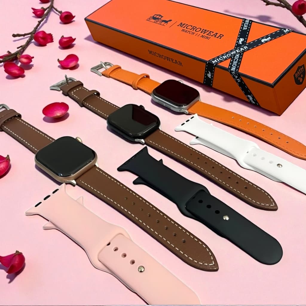 Relógio Smartwatch W11 Mini Série 11 Lançamento Responde mensagem/Feminino e masculino MICROWEAR