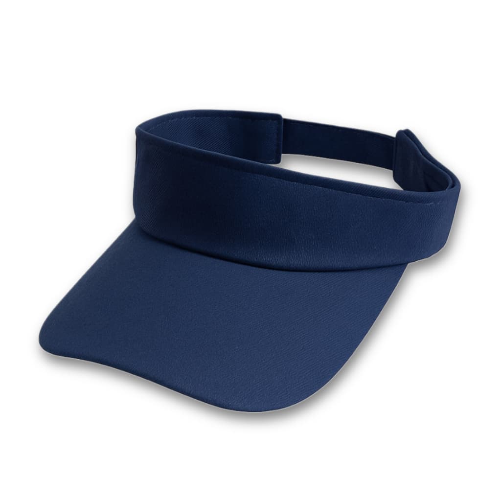 Boné Viseira Solar Corrida Vôlei Feminino Confortável Fresco Azul-marinho Regulável Dry Fit