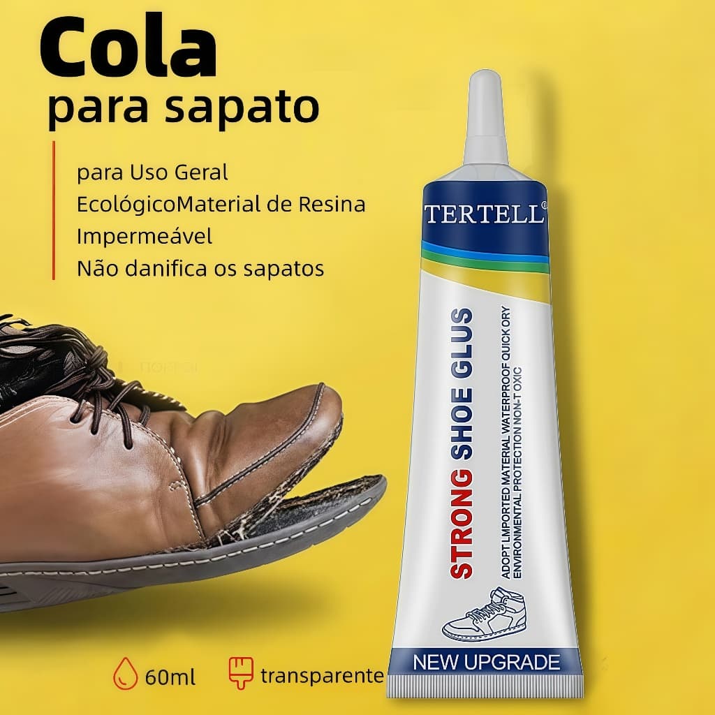 60ml,Cola para reparo de calçados, cola de nível profissional para tenis masculino na moda, De Couro/Esportivos/Chinelos