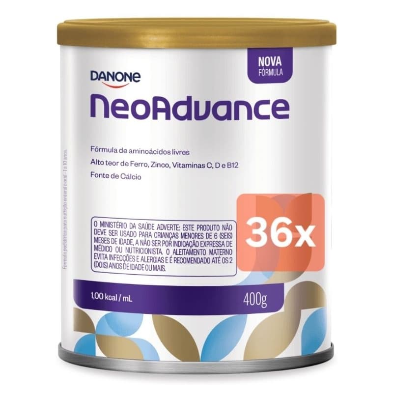 36 Neo Advance 400g Original APLV 2026 Lacrado Fórmula Especial
