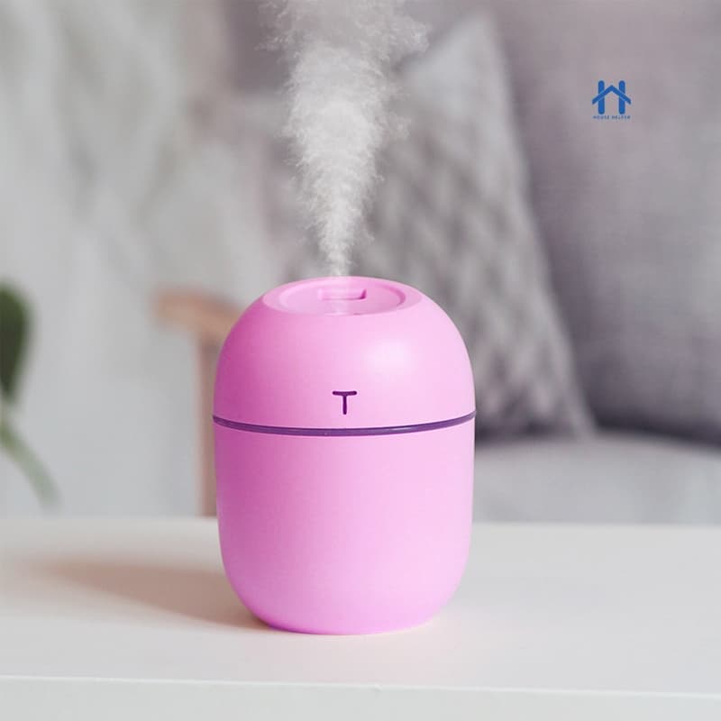 Mini Umidificador Difusor Aromatizador Portátil USB Led Purificador De Ar Casa Escritório Escola