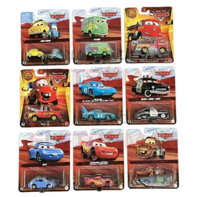 Disney Pixar Cars - Carros Miniatura - 1:55 - À Escolha - Mattel
