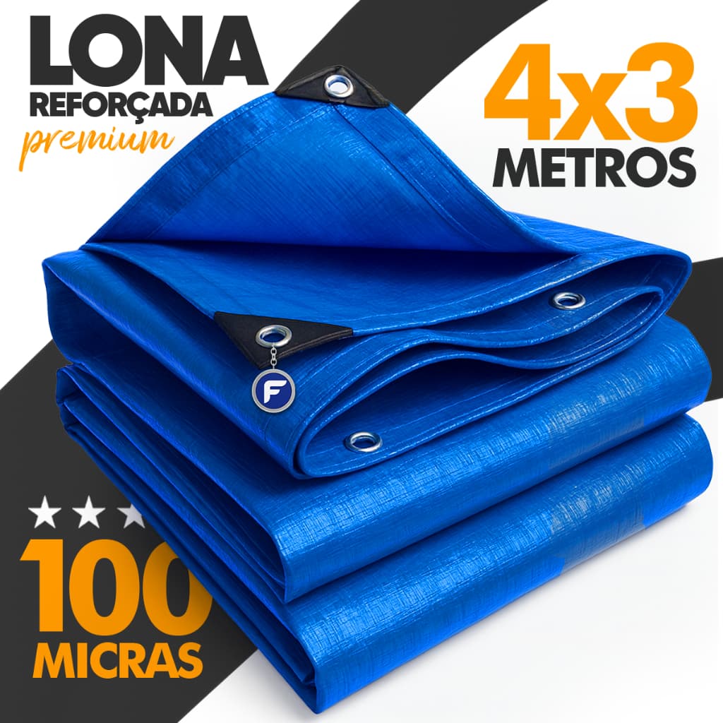 Lona Impermeavel 2x2 3x2 3x3 4x3 4x4 5x3 5x4 5x5 6x3 6x4 Construção Piscina Reforçada Multiuso Uv