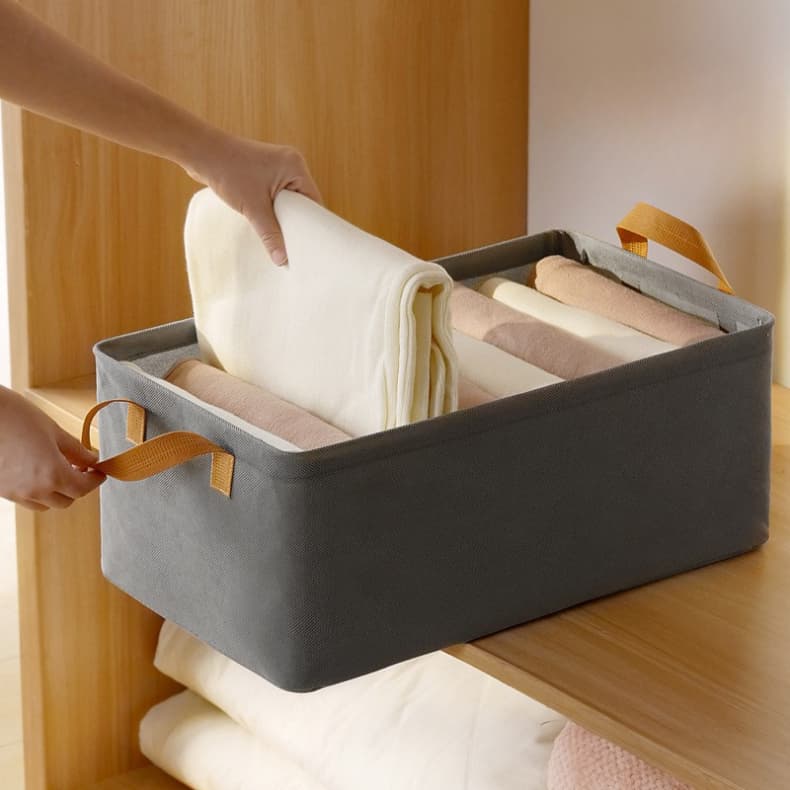 Caixas Organizadoras Resistentes dobravél Roupas e Gavetas Organizadas