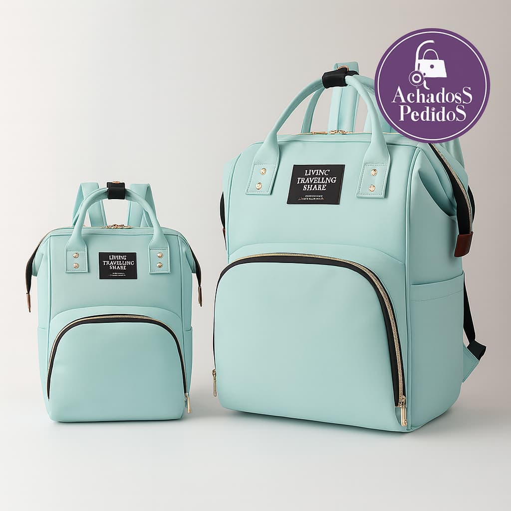 Mochila Maternidade Bolsa Mamãe Bebê Multifunção