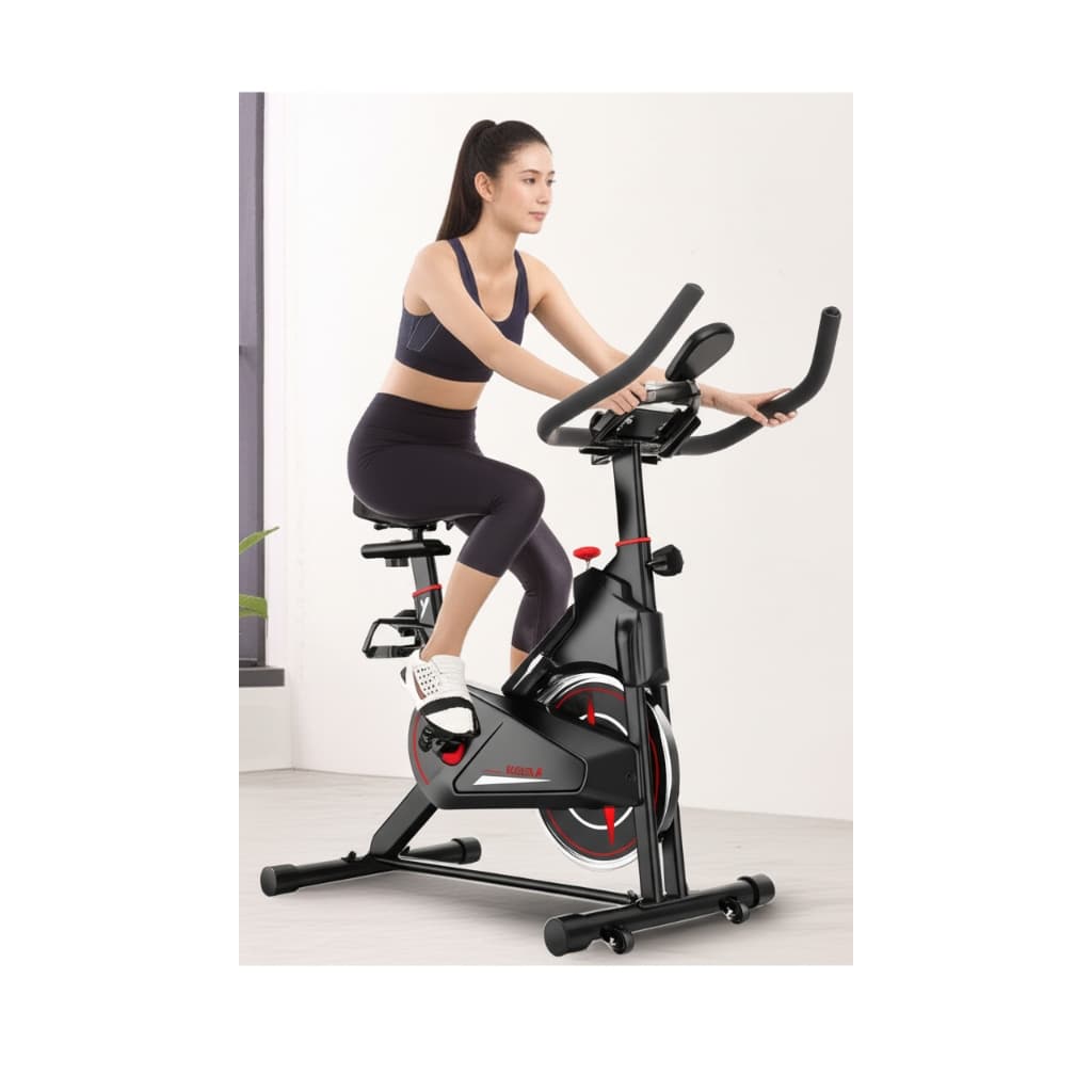 Bicicleta Spinning Ergométrica Para Exercícios Com Monitor De Frequência Cardíaca Sport Suporta até 150kg