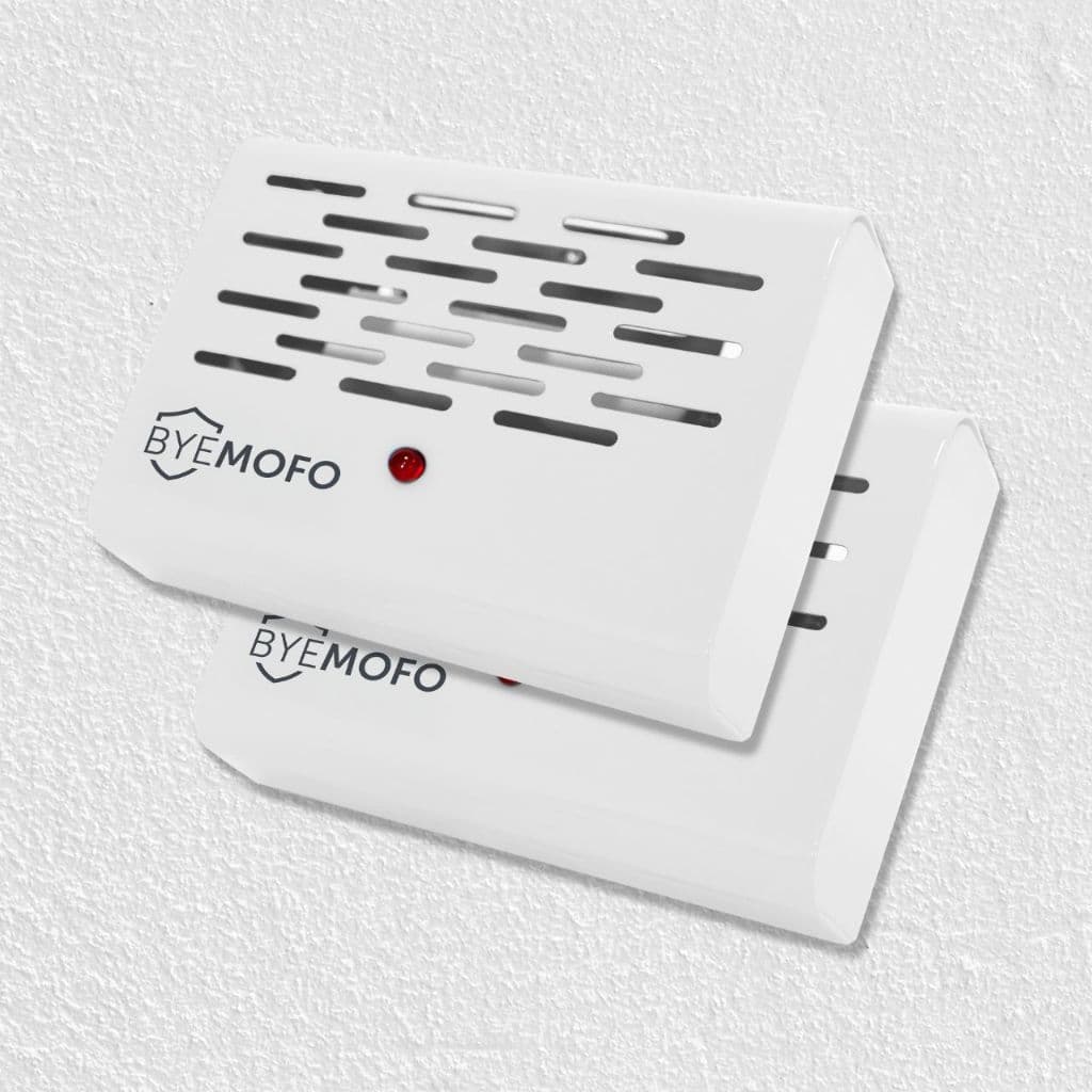 Kit 2 Desumidificador Elétrico Antimofo de ar Elimina Ácaros Fungos Bolor