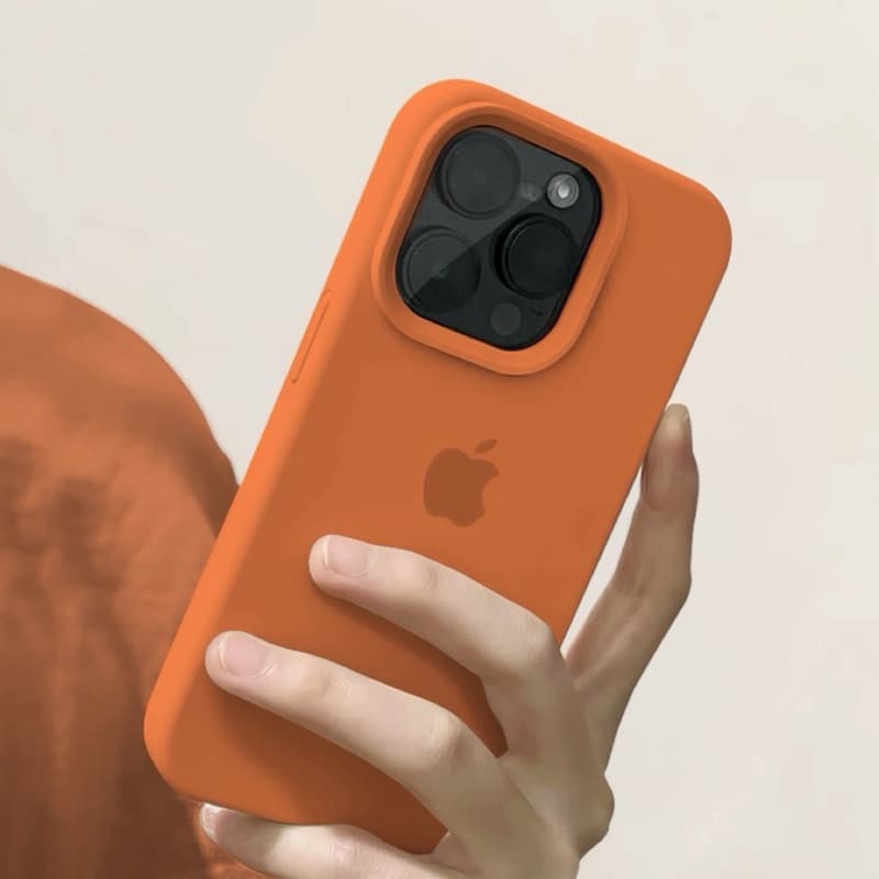 Capa Capinha Para iPhone 11 12 13 14 Pro Max Silicone Aveludada Protetora Com Logo