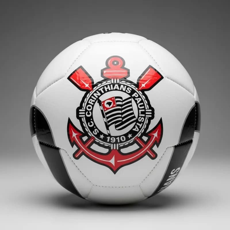 Bola de Futebol Infantil Juvenil Adulto Corinthians Jogador Torcedor Time Futebol