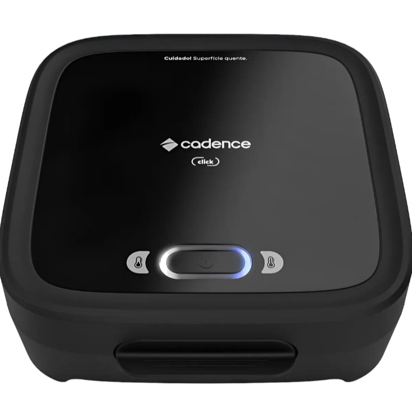 Sanduicheira Elétrica Cadence 220 V Potência De 750w Preto - Preto