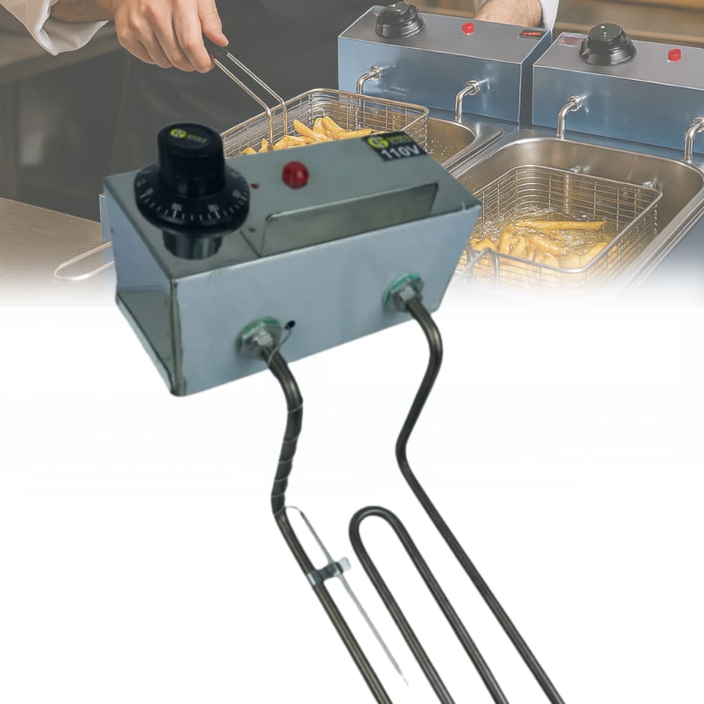 Resistência Elétrica Completa para Fritadeira 3 litros Inox Peça Original Gomes Inox