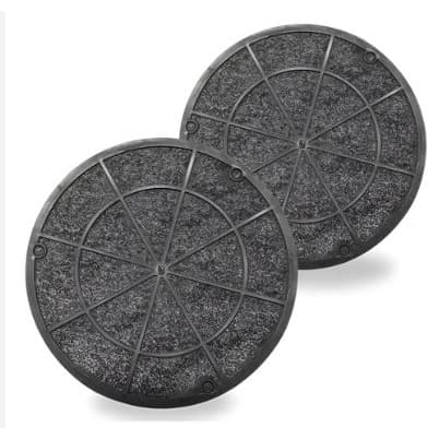 2 Filtros de carvão depurador Suggar slim com 16,5cm Original