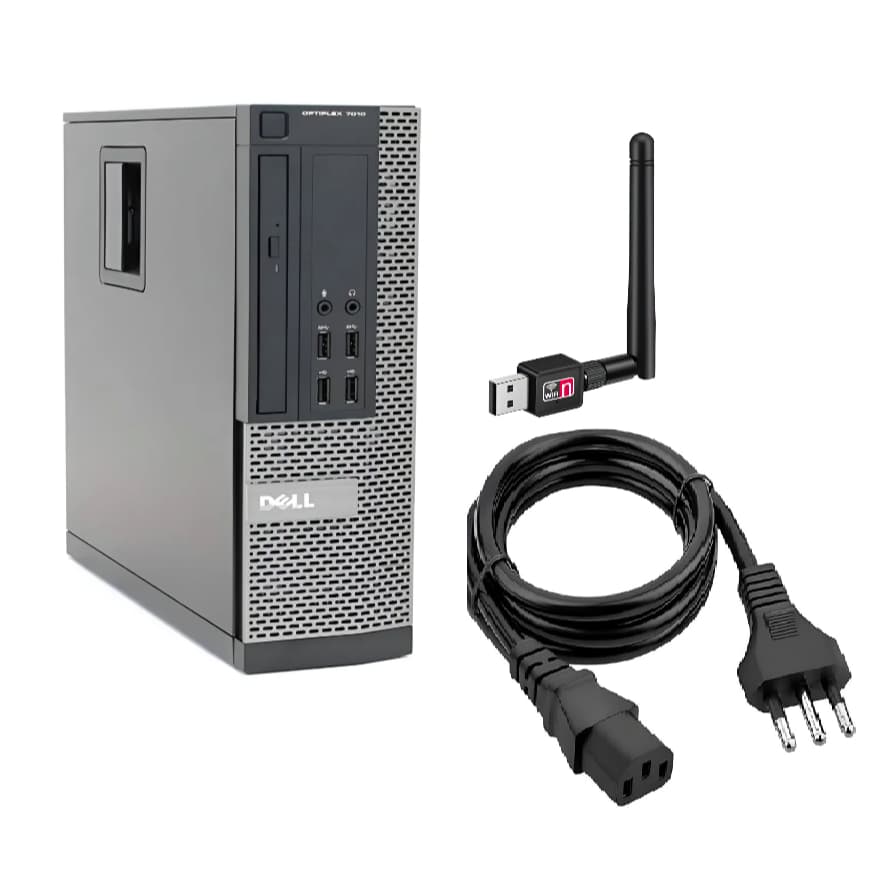 Pc Computador Cpu Dell i3 I5 i7 Memoria 4gb ou 8gb HD ou Ssd Wi-Fi