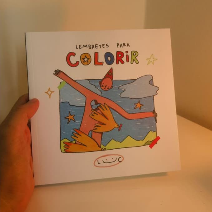 Lembretes para Colorir - Livro de Colorir