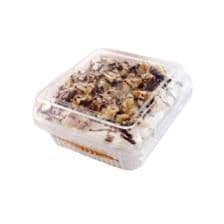 50un Embalagem Bolo No Pote 200ml Quadrada Descartável G650