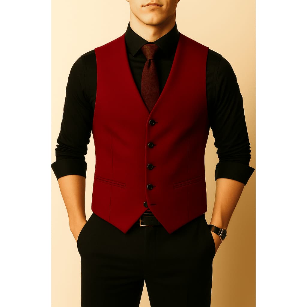 Colete Social Slim Para Terno Masculino | 2026