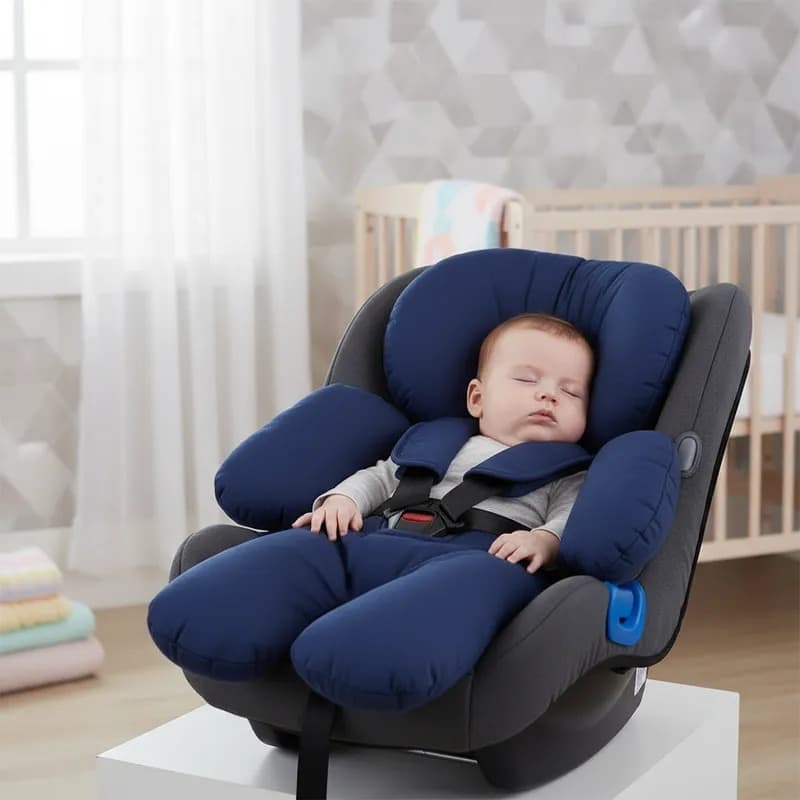 Almofada Para Bebê Conforto Universal - AZUL ESCURO