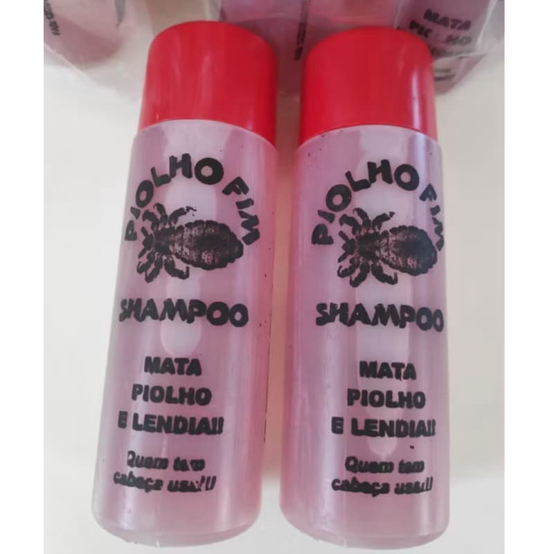 Shampoo Piolho Fim , 2 Unidades