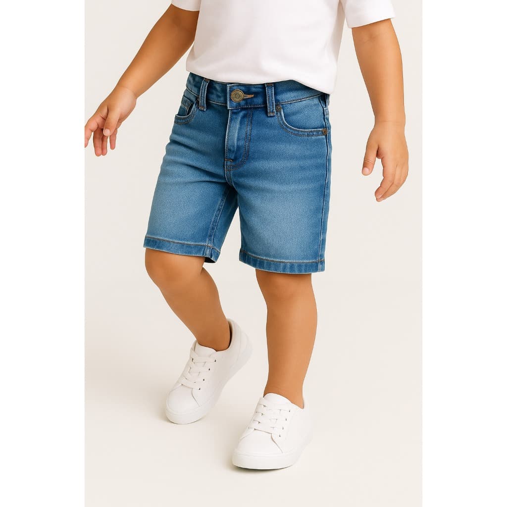 Bermuda Short Infantil e Juvenil Jeans Premium
