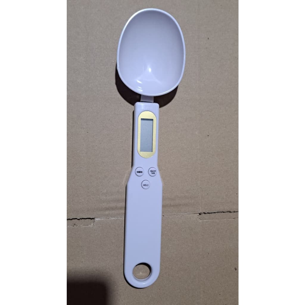Colher Mini Balança Dosador de Alimentos Digital Medidor Com Display PRETO/BRANCO