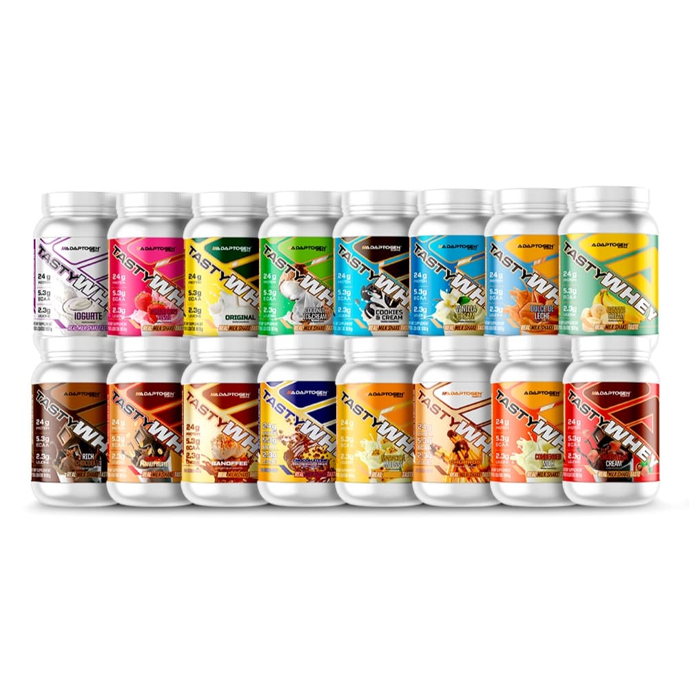 Tasty Whey Adaptogen 900g Whey Protein 3w