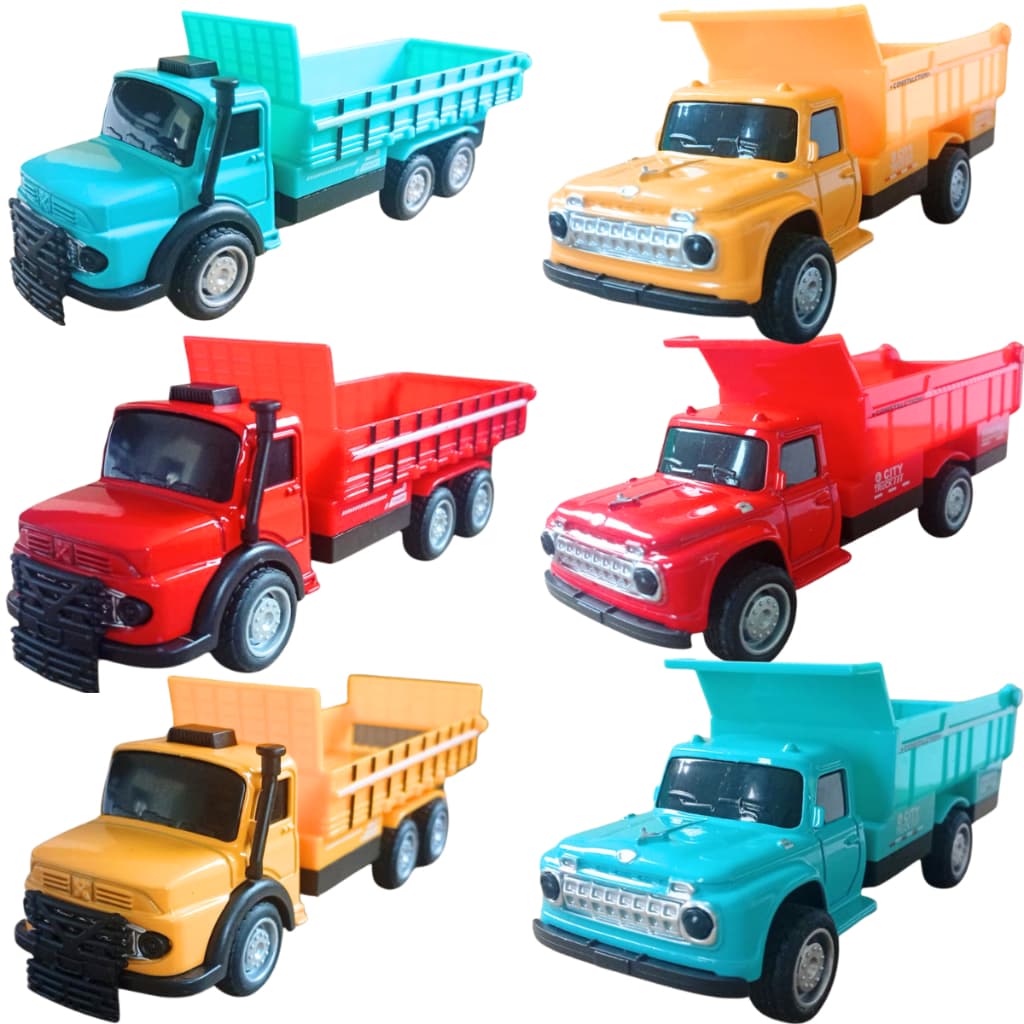 Caminhão com caçamba miniatura brinquedo