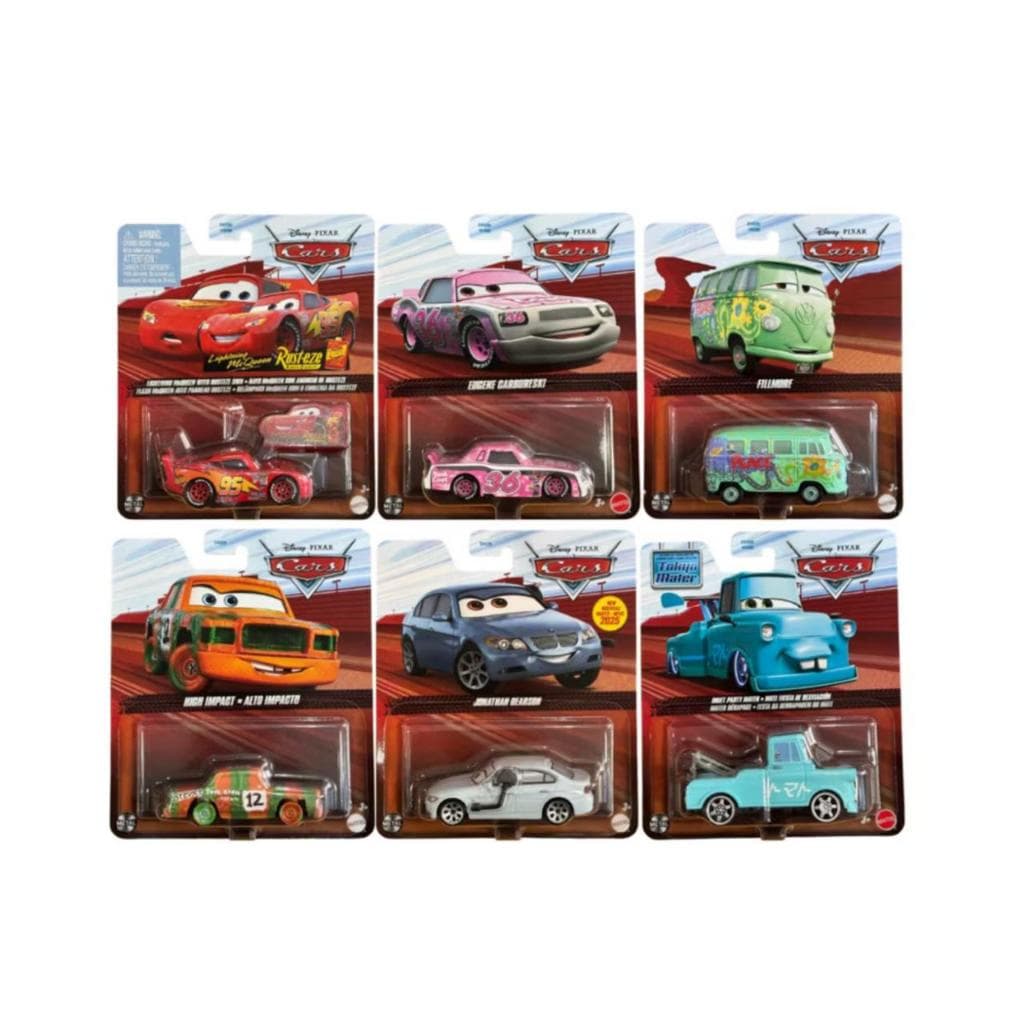 Carros Disney Pixel Cars DXV29 – Modelos Variáveis (Originais Mattel)