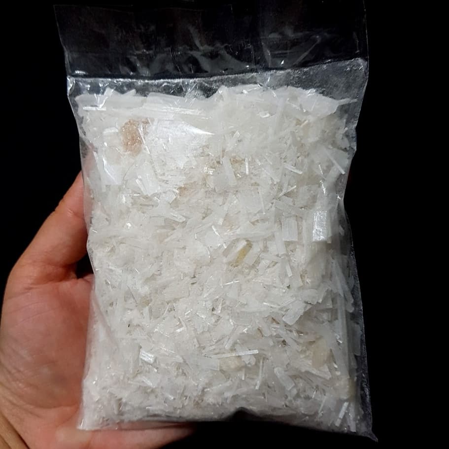 Farelo de Selenita Branca | Purificação e Limpeza da Aura | Cristal Pedra Natural